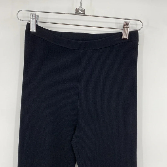 Intermix Leggings Womens Size Small Black Casual Stretch‎ Ankle Zip High Waisted - Picture 2 of 11